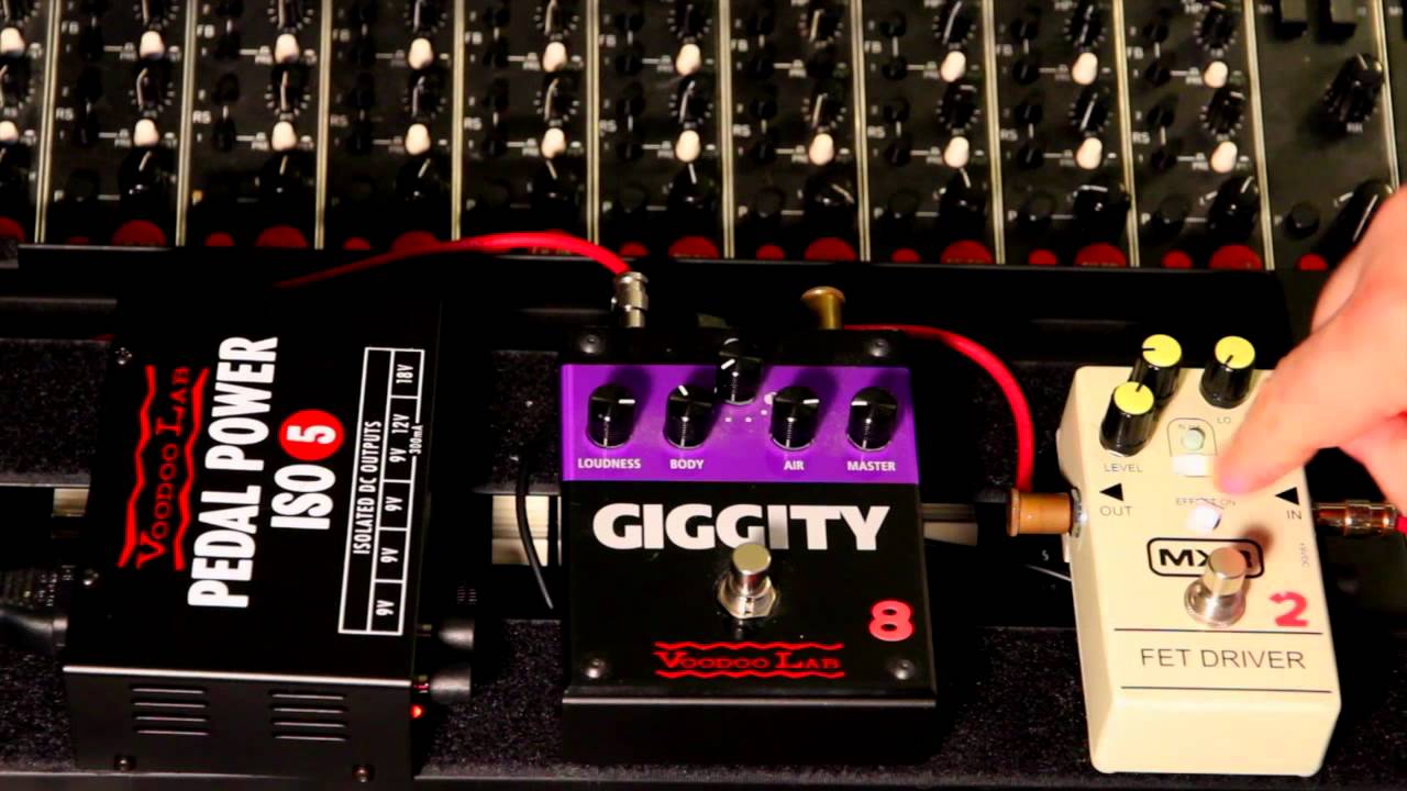 Fet Driver & Giggity - Multiple Tones w/ Single Channel Amp