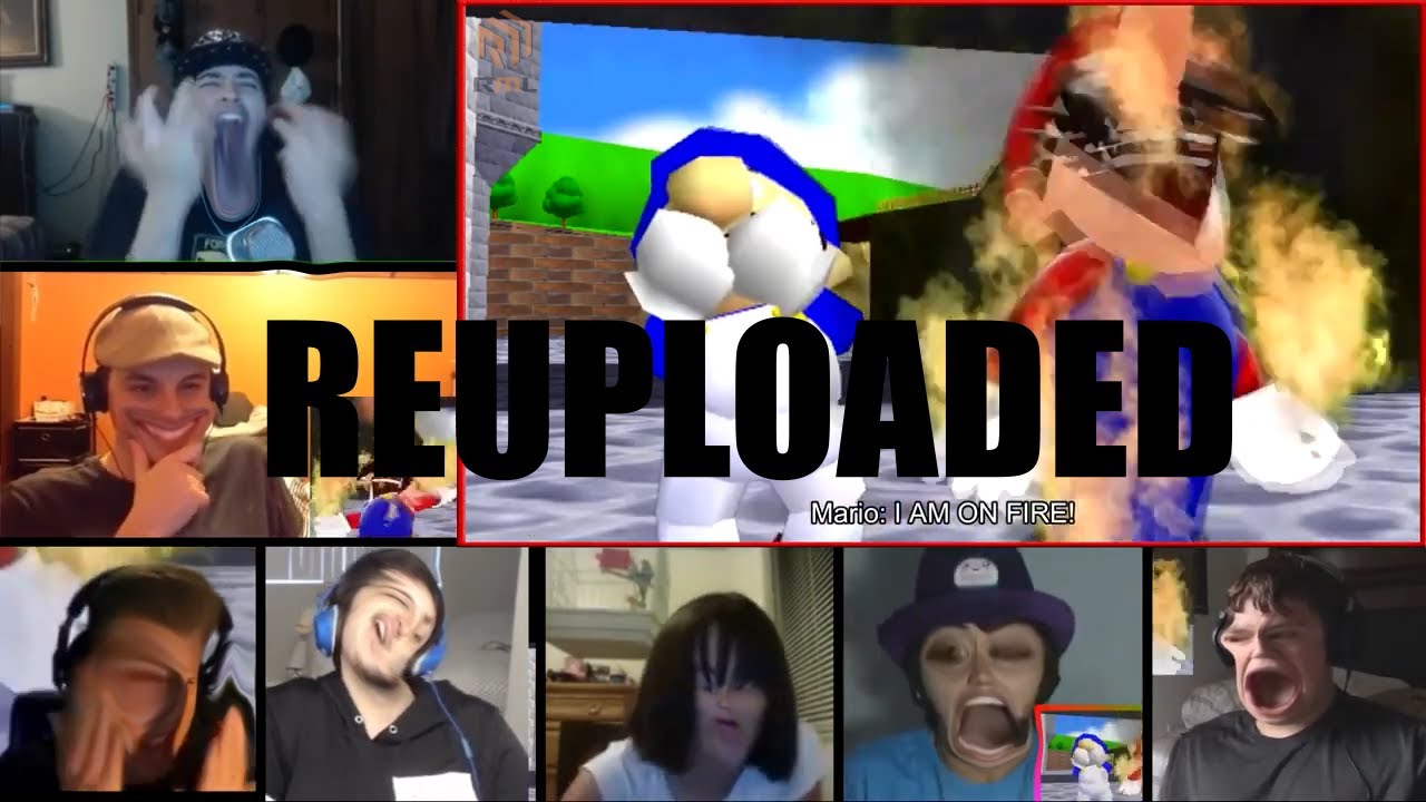 (REUPLOADED) War of the Fat Italians 2015 by SMG4 REACTION MASHUP