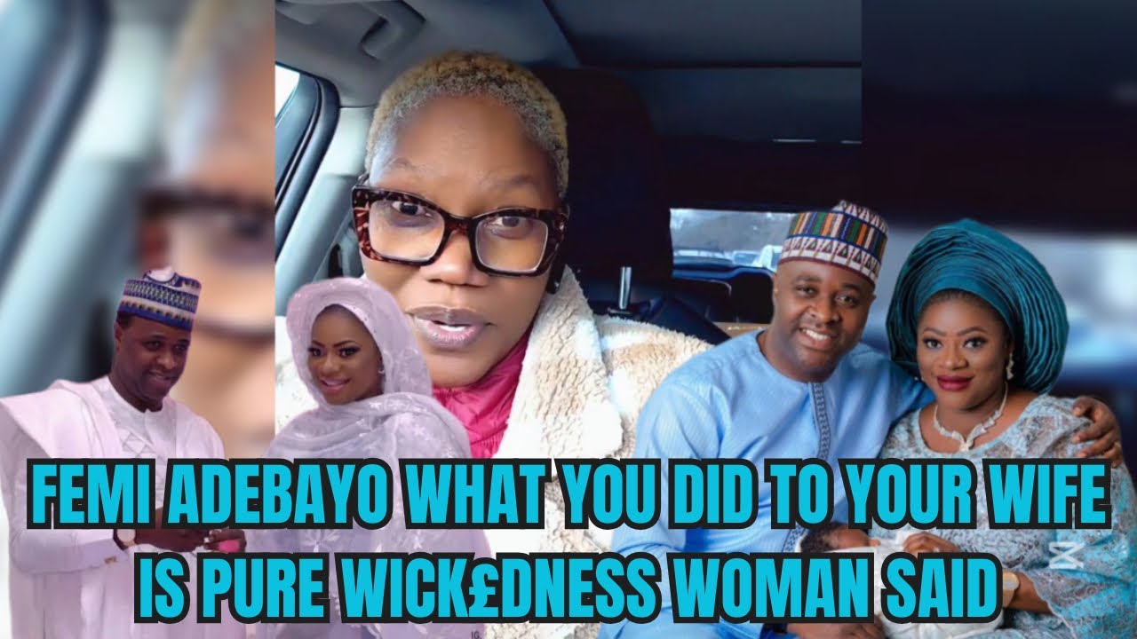 SO SAD😭 FEMI ADEBAYO WHAT YOU DID TO YOUR WIFE IS PURE WICK£DNESS WOMAN SAID,Yoruba movie 2026 drama