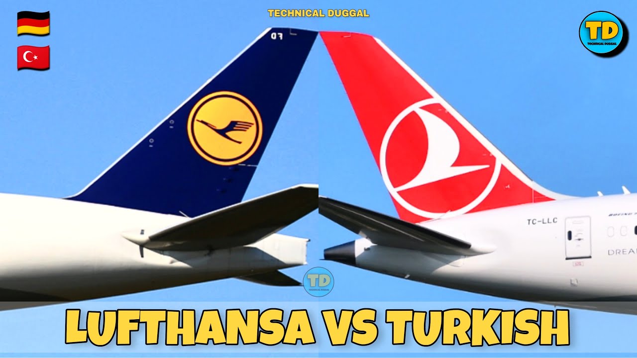 Lufthansa Vs Turkish Airlines Comparison 2022! 🇩🇪 Vs 🇹🇷