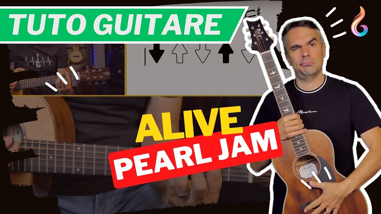 Alive - Pearl Jam Гитара - Пошаговый урок