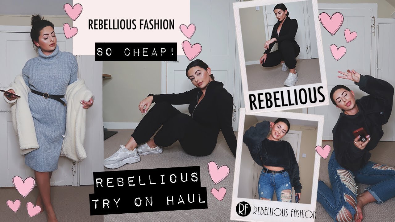 I Tested REBELLIOUS FASHION & I Am SHOOK (again hehe) · Try On Haul | Emily Diane Philpott