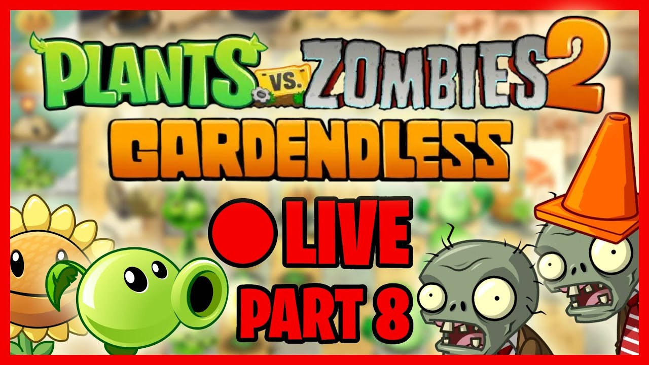 Plants Vs Zombies 2 Gardendless part 8. #plantsvszombies #pvz #pvz2