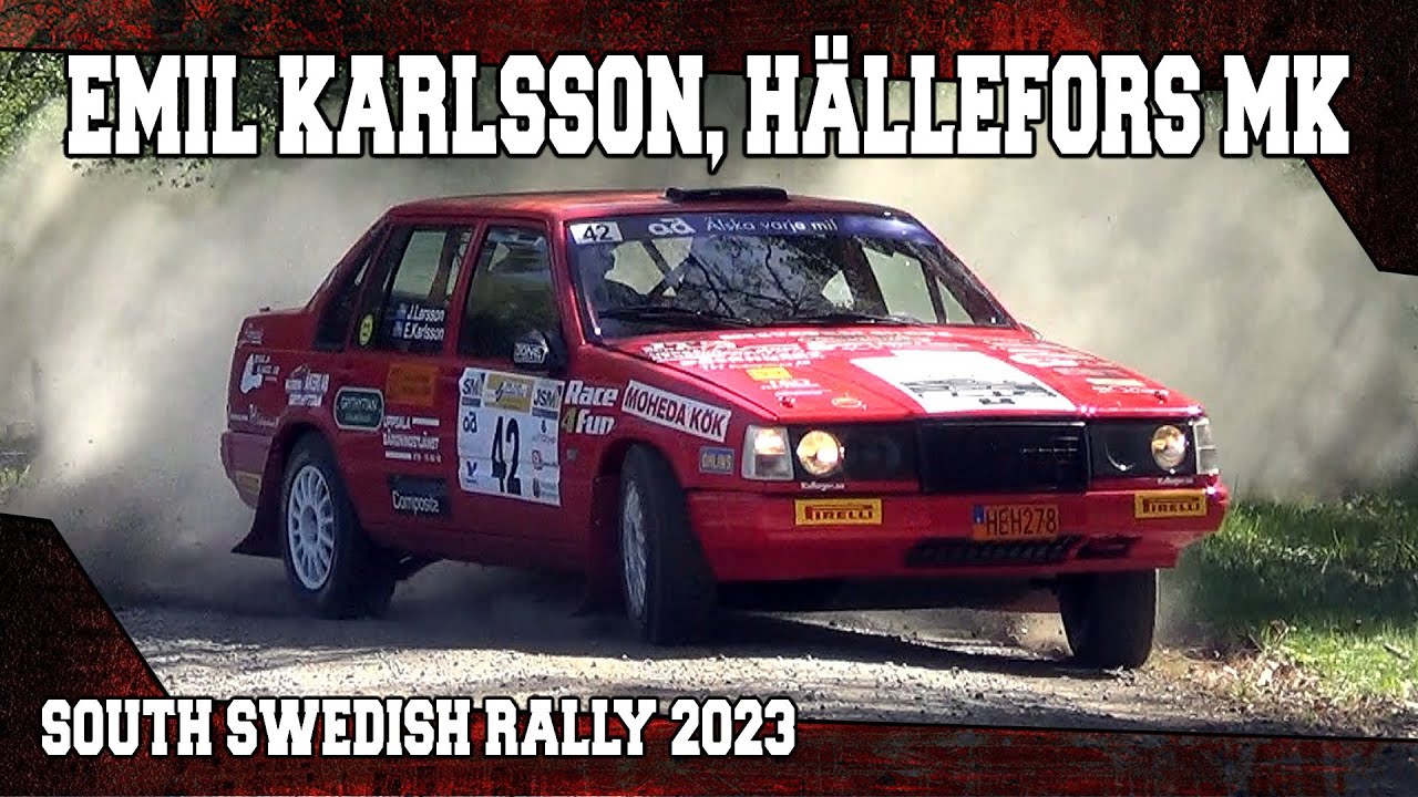 South Swedish Rally 2023 - Emil Karlsson, Hällefors MK