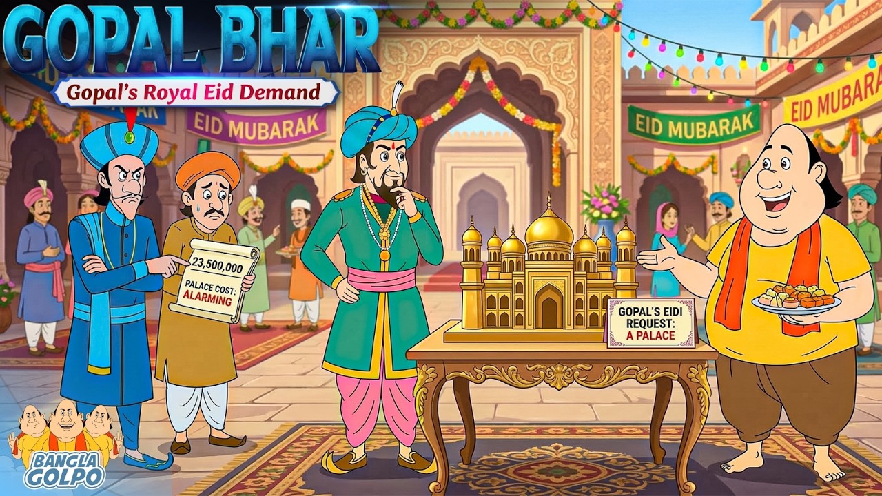 ঈদের ইদি হিসেবে প্রাসাদ চাই! 😲 Gopal Demands a Mahal | Eid Special Gopal Bhar 2026