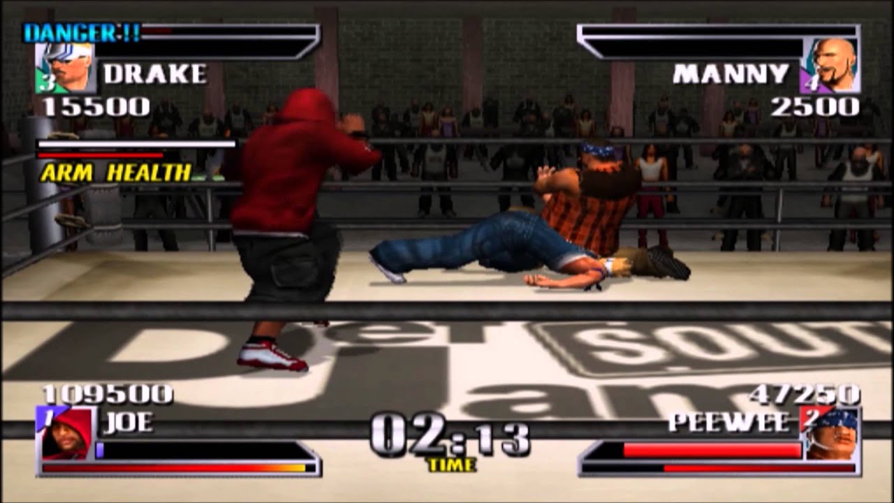 Def Jam Vendetta - Джо против Пиви против Дрейка против Мэнни (по запросу)