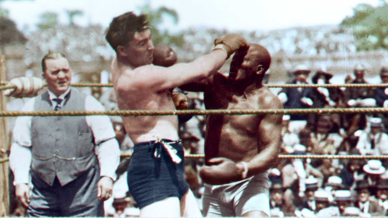 Did Jack Johnson Throw the Fight Jess Willard KOs Jack Johnson? - April 5, 1915 Havana, Cuba Color