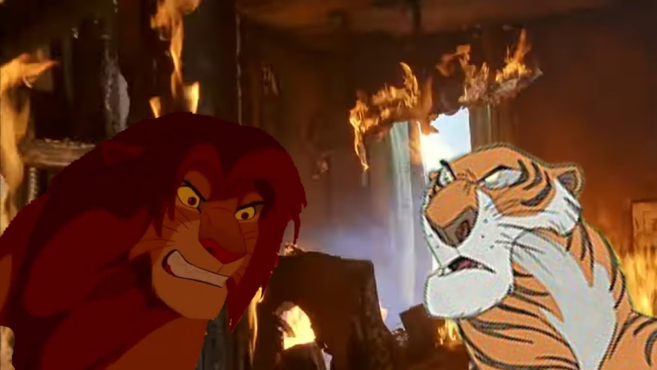 Spider-Lion Part 25 - Fire Building 🔥 (Simba Vs Shere Khan #2)