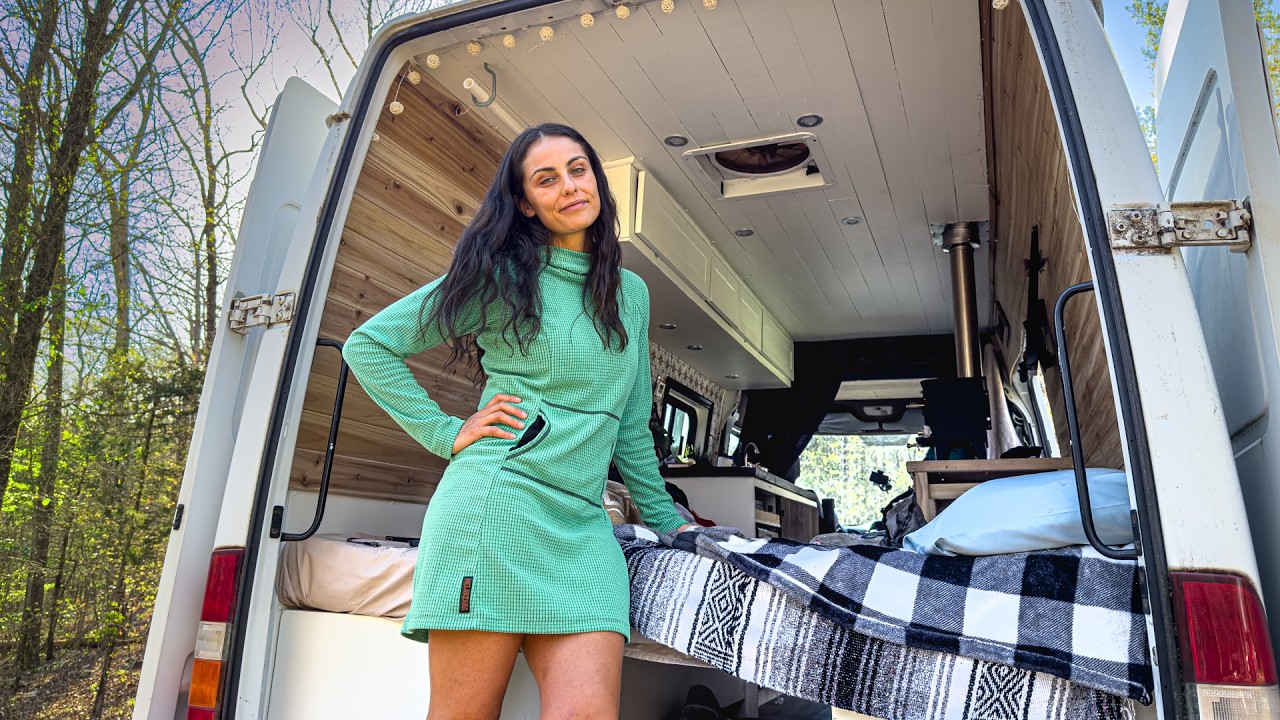 Solo Camping in my Van at a Hidden Gem Campground
