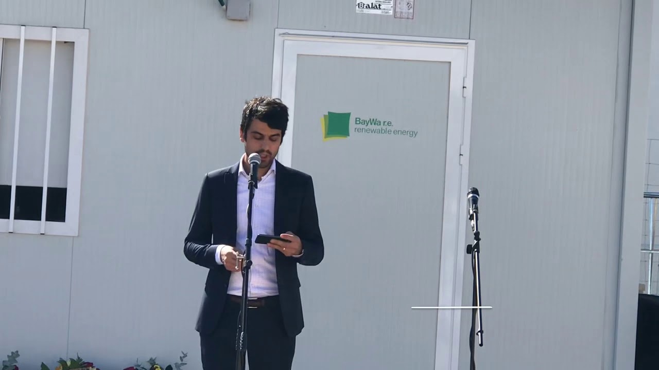 Inauguración planta fotovoltáica BayWa r.e.