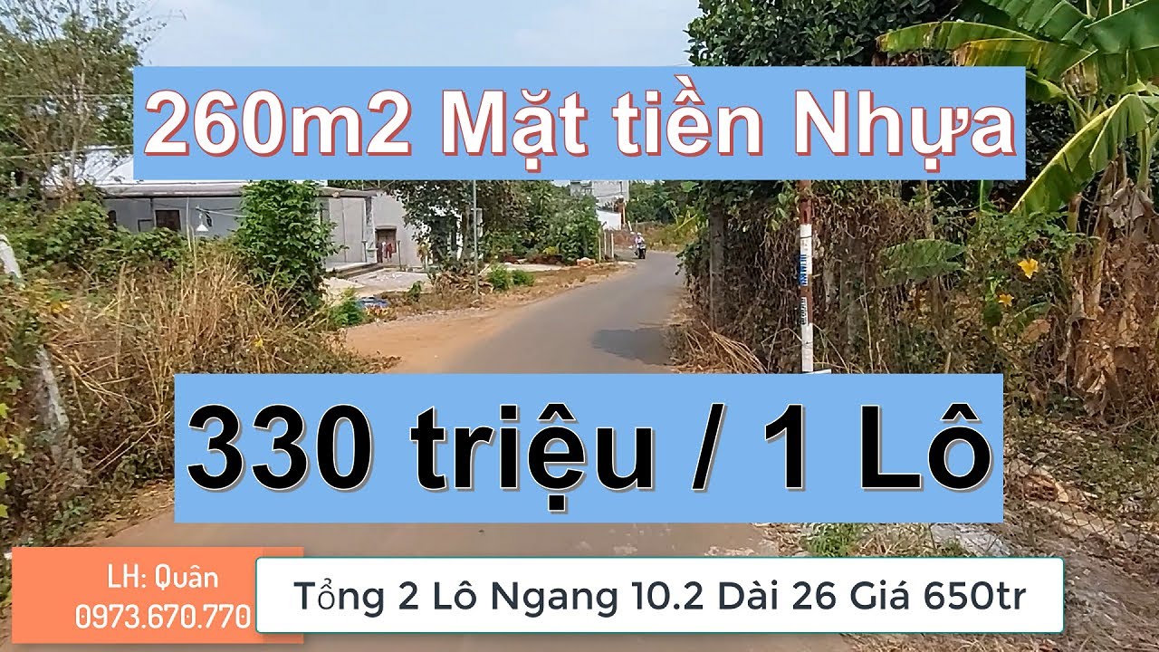 ĐẤT ĐỒNG NAI GIÁ RẺ MẶT TIỀN ĐƯỜNG NHỰA KINH DOANH, GẦN NGÃ TƯ DẦU GIÂY