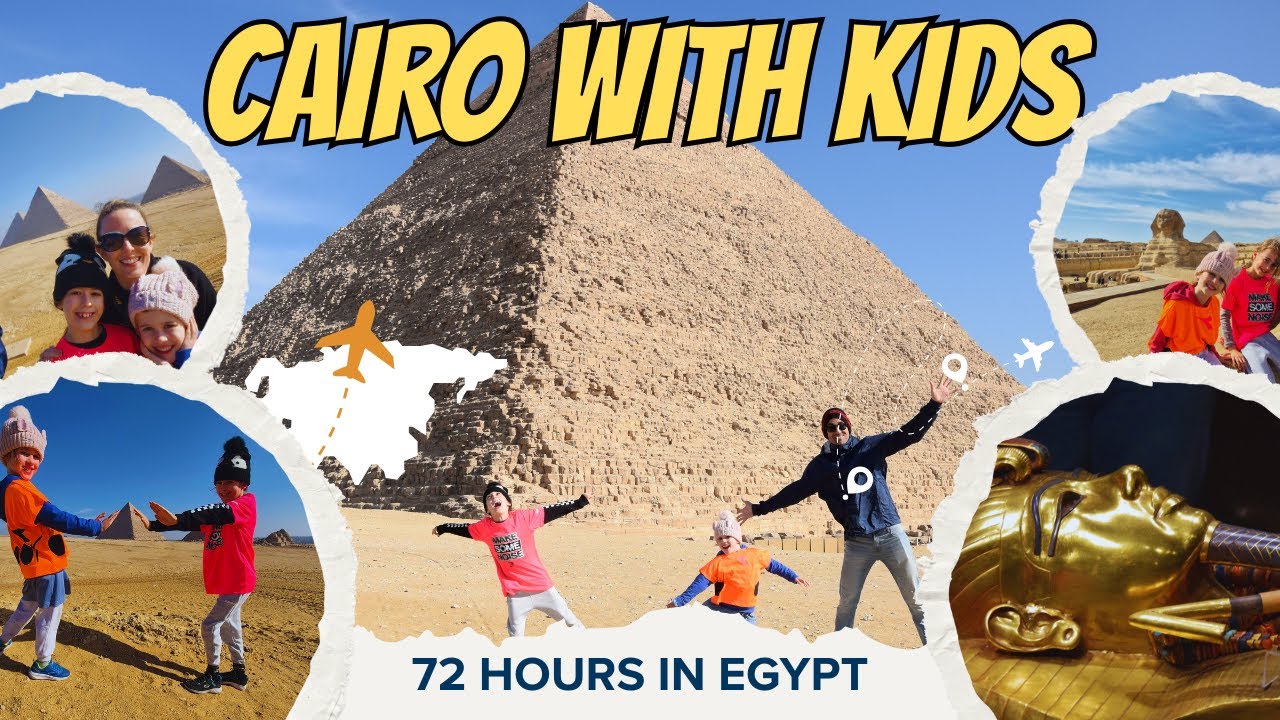 Episode 26: Winter Break Part 1: Two Days in Cairo With Kids