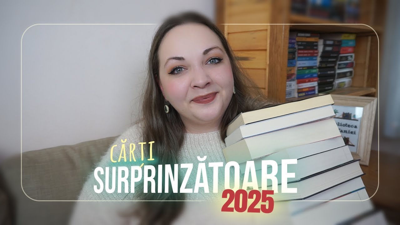 Cele mai SURPRINZĂTOARE cărți ale anului 2025