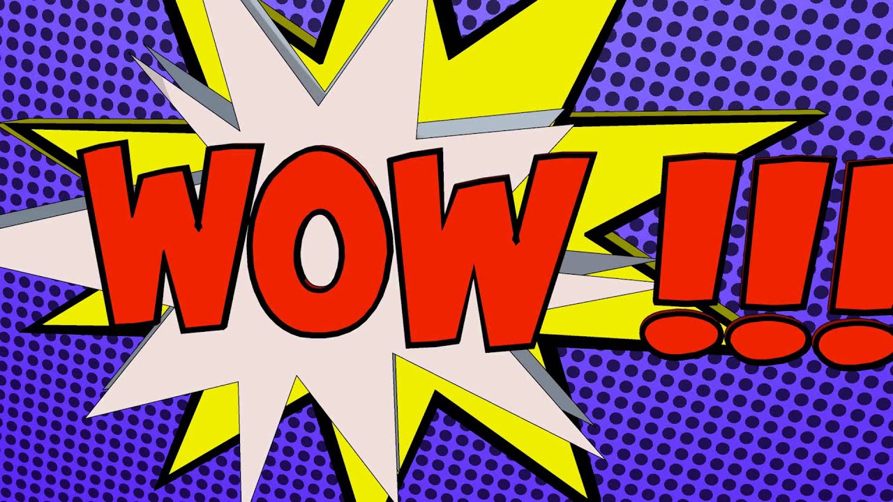 Comic Book Animation -  WOW!
