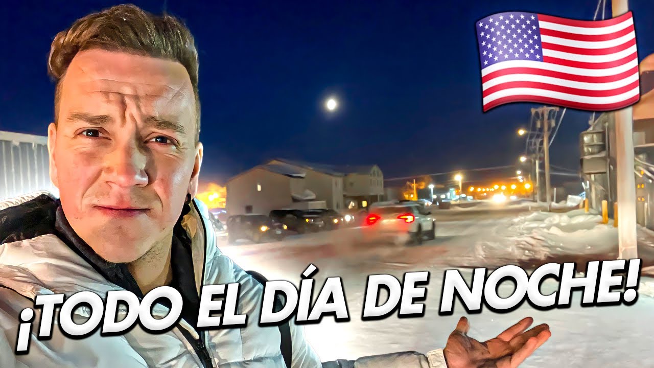 EN ESTE LUGAR NUNCA SALE EL SOL 🇺🇸 Barrow, ALASKA