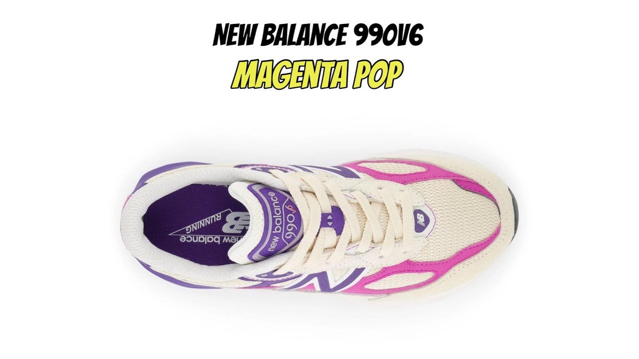 New Balance 990v6 Magenta Pop