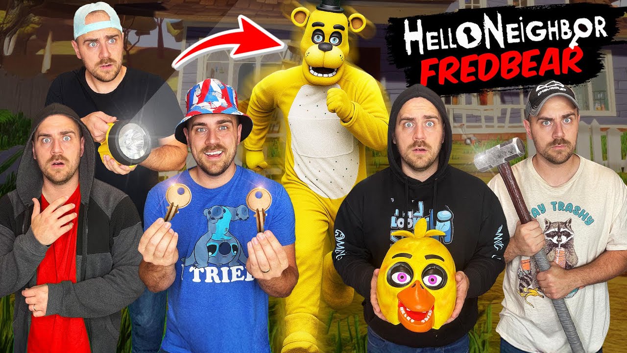 FAST FREDBEAR Привет сосед в реальной жизни