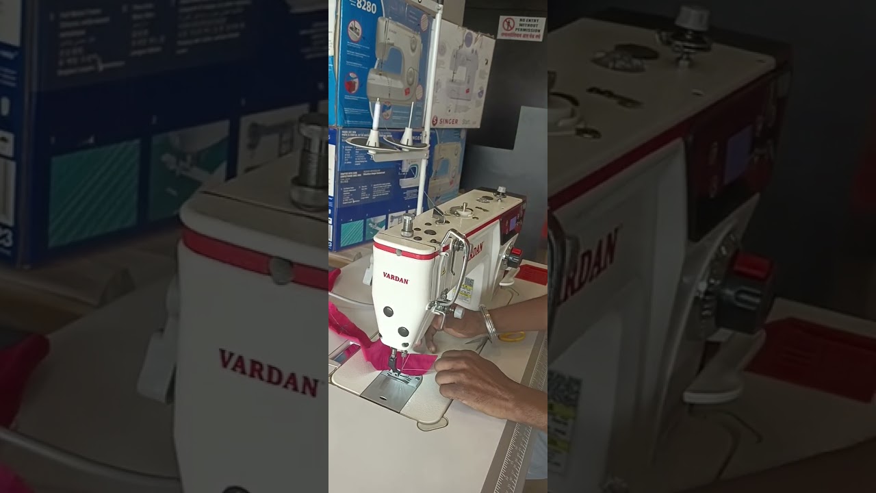 VARDAN 9900D1PRO DIRECT DRIVE SEWING MACHINE FULL DEMO 😊 #trending #fashion #usha #stitch #sewing 