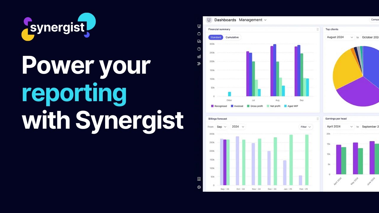 How Synergist powers agency reporting | Agency management software