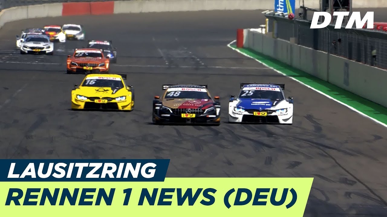 Spektakul&auml;rer Auftakt am EuroSpeedway | Rennen 1 Lausitzring - News - DTM Lausitzring 2018