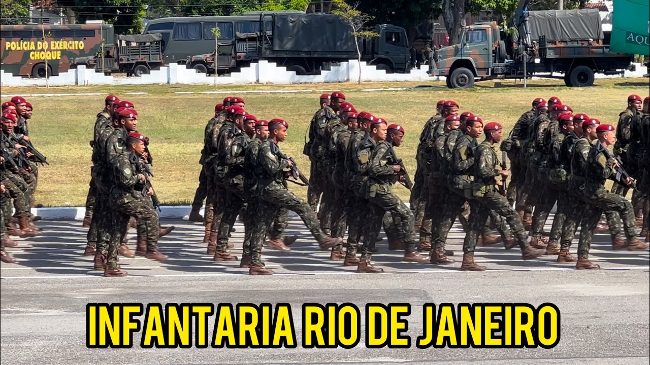 MAIOR DESFILE CONJUNTO DA ARMA DE INFANTARIA, EM SOLENIDADE MILITAR ALUSIVA 🇧🇷