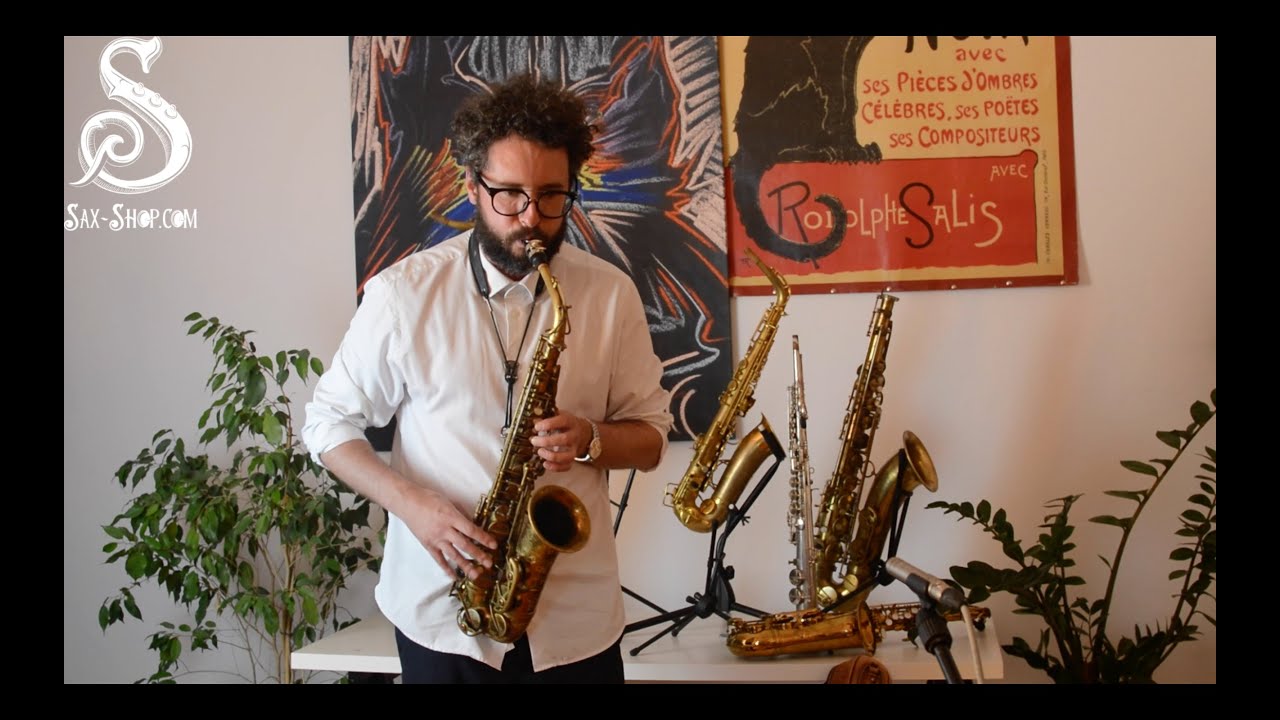 Sax-Shop.com 1953 Selmer SBA Super Balanced Alto Saxophone