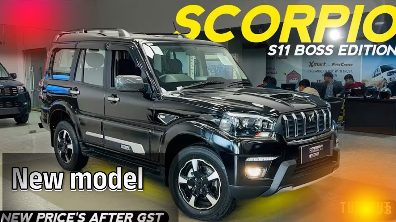 New Scorpio s11 boss edition 🖤😱 #scorpio #scorpiolovers02 #blackscorpio #bossedition #scorpios11