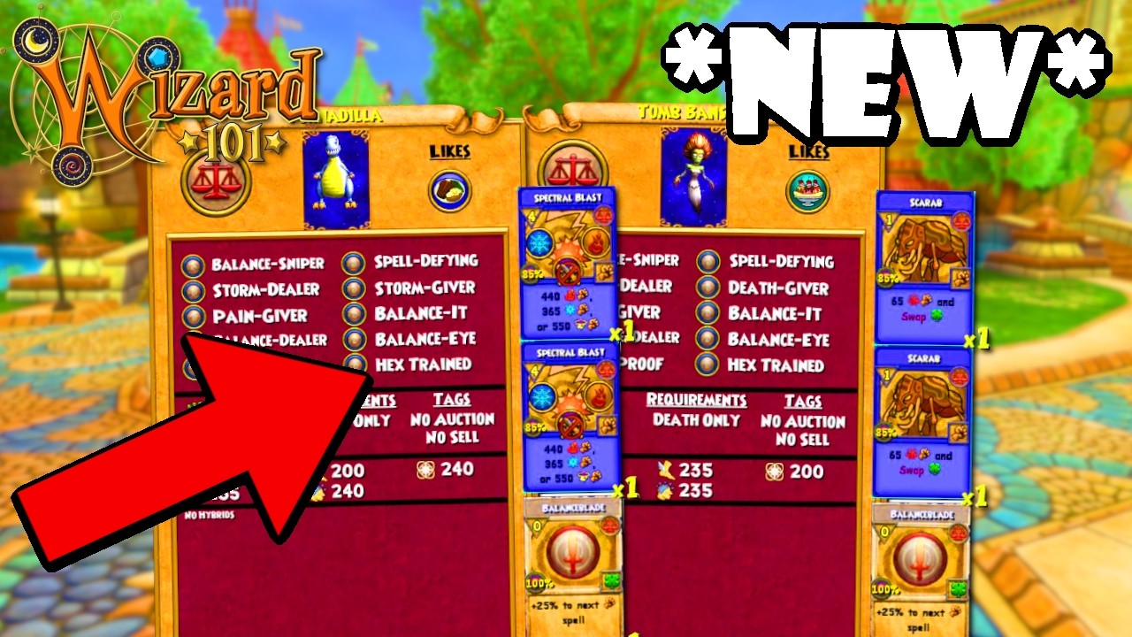 Wizard101 ТАЙНО добавили *НОВЫХ* ЛУЧШИХ питомцев в игре!!