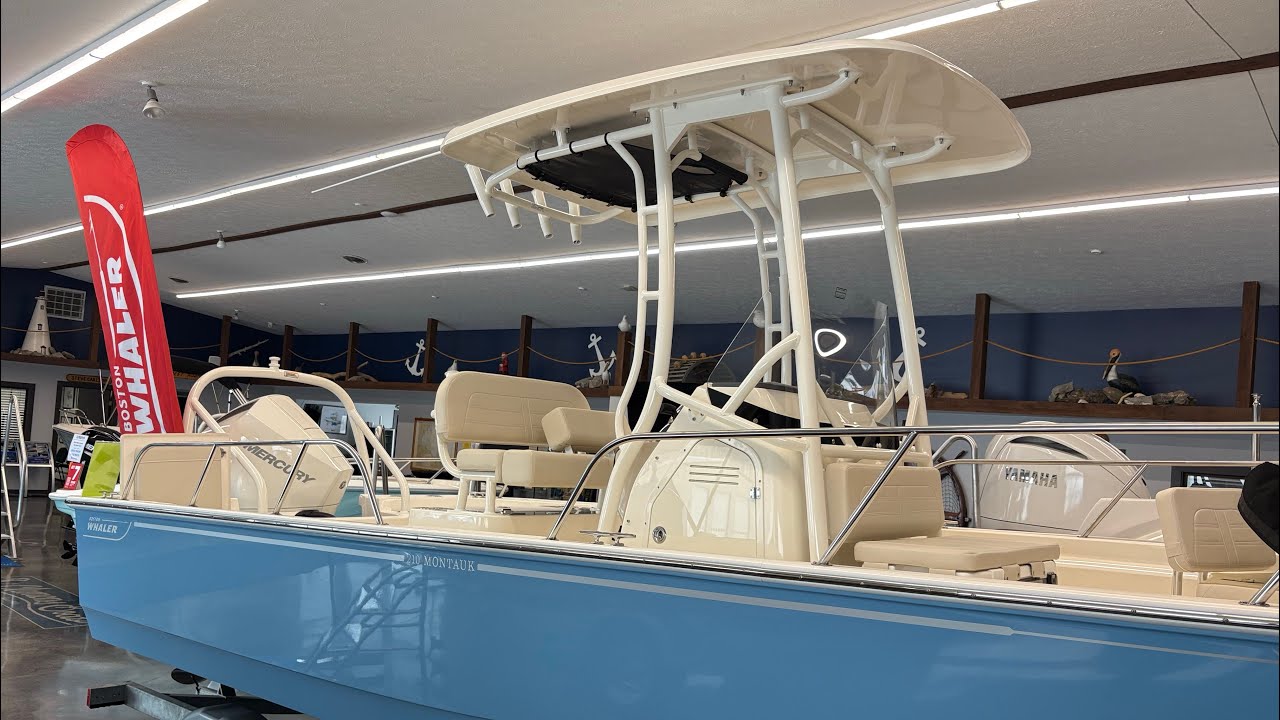 Катер Boston Whaler Montauk 210 в Clemons Boats