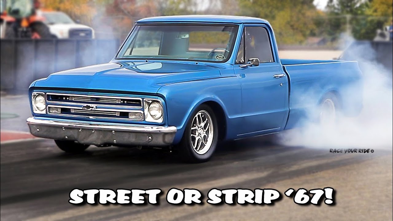 TURBO LS '67 CHEVY C10 SHORTBED FLEETSIDE PICKUP! STREET OR STRIP! BYRON DRAGWAY!