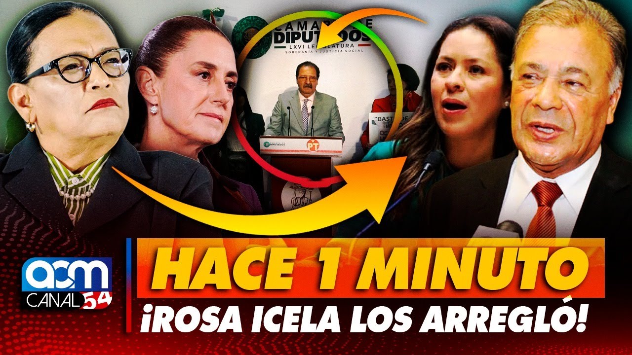 APARECIÓ ROSA ICELA Y EL PT Y VERDE AHORA SÍ APOYAN LA REFORMA ELECTORAL, BARRIÓ A MONREAL Y ADÁN!