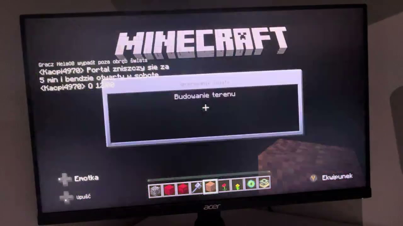 Otworzyłem swój serwer big Game w minecraft 