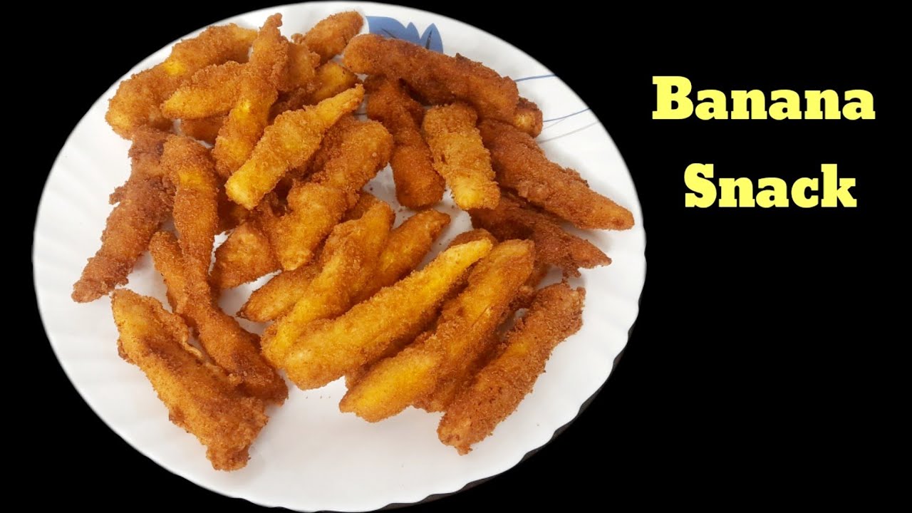 Banana Snack Recipe In Malayalam By fries N pies||Crispy Nenthrapazham Snack||fries N pies||