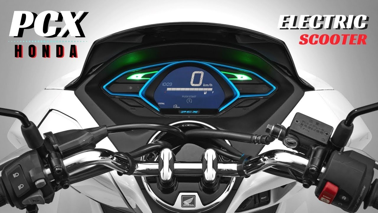 AMAZING! 2018 HONDA PCX ELECTRIC SCOOTER with BATTERY SWAP TECH - 2018 Honda PCX