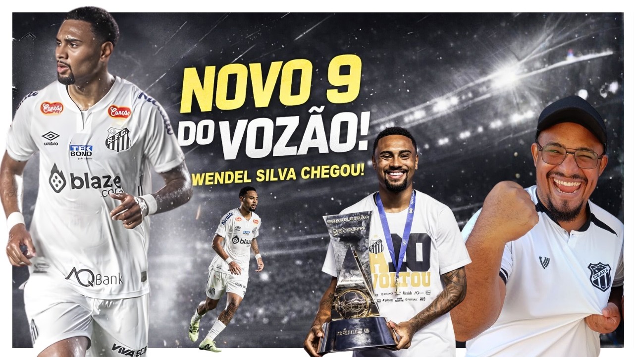 WENDEL SILVA CHEGOU! 🏁 NOVO CENTROAVANTE RESOLVE O PROBLEMA DO VOZÃO? VEJA A ANÁLISE!