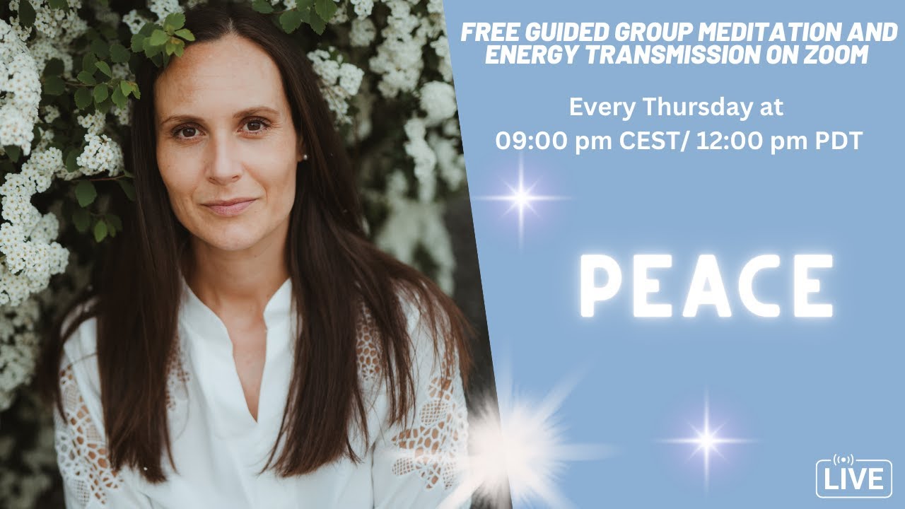 Free Guided Healing Group Meditation with Eva M&uuml;ller - 01.05.2025 - Peace