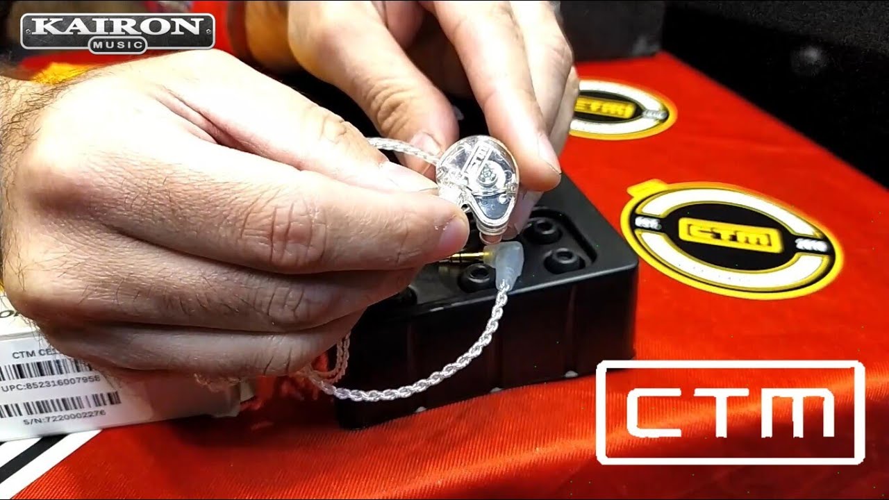 CTM CE110 - Monitores intraurales UNBOXING