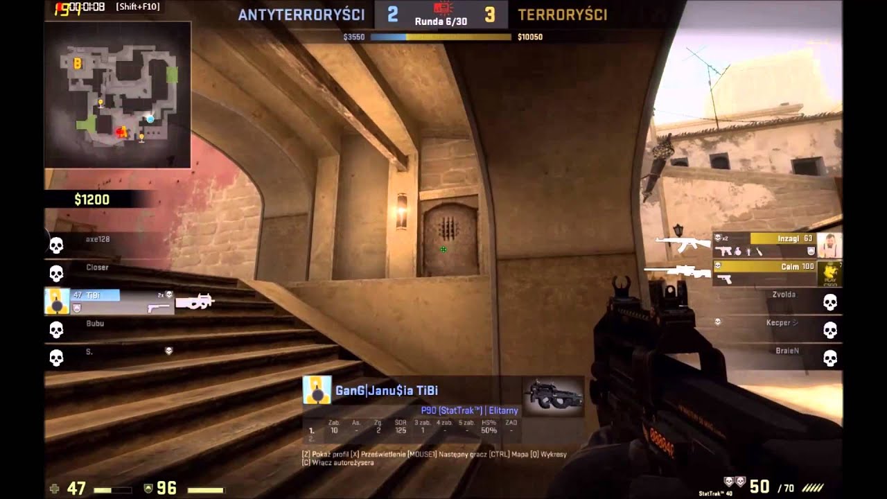 CS:GO TiBi 1 vs 4 Clutch + Bomb