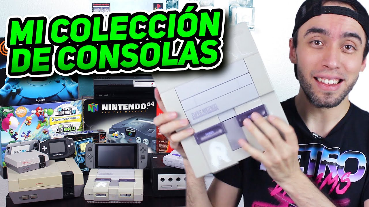 ¡Esta es mi colección de consolas de videojuegos! // ESPECIAL 55,300 subs