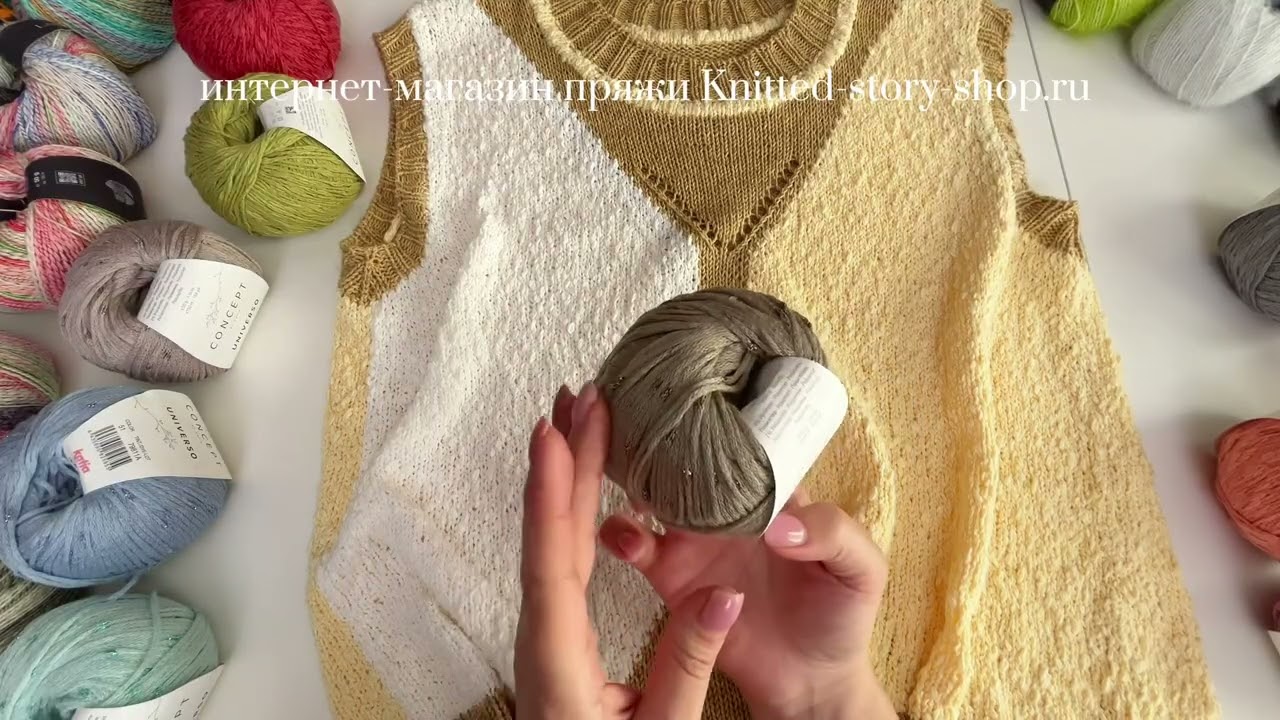 МАСТЕР-КЛАСС по вязанию летнего топа спицами