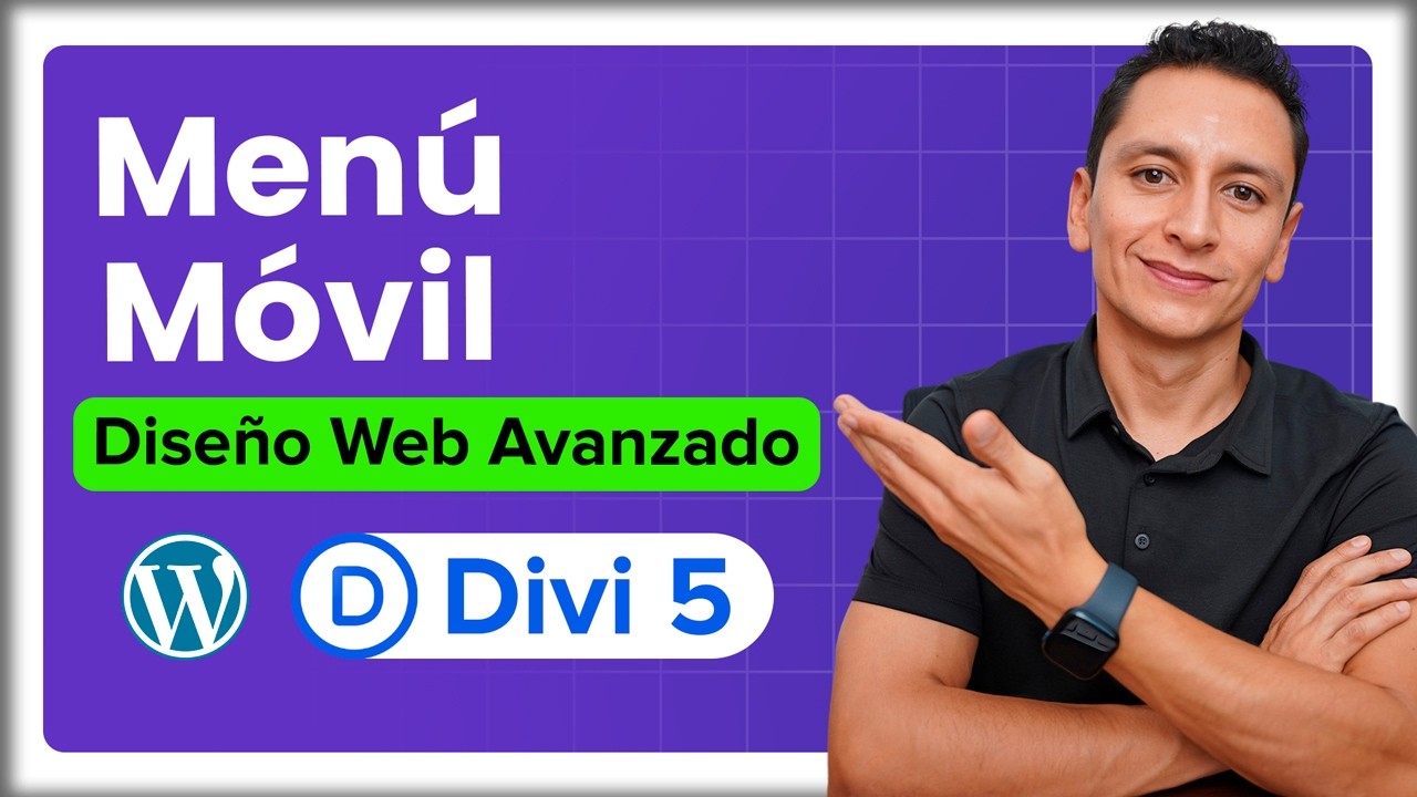 C&oacute;mo Crear Un Men&uacute; M&oacute;vil en Divi 5 - Paso a Paso