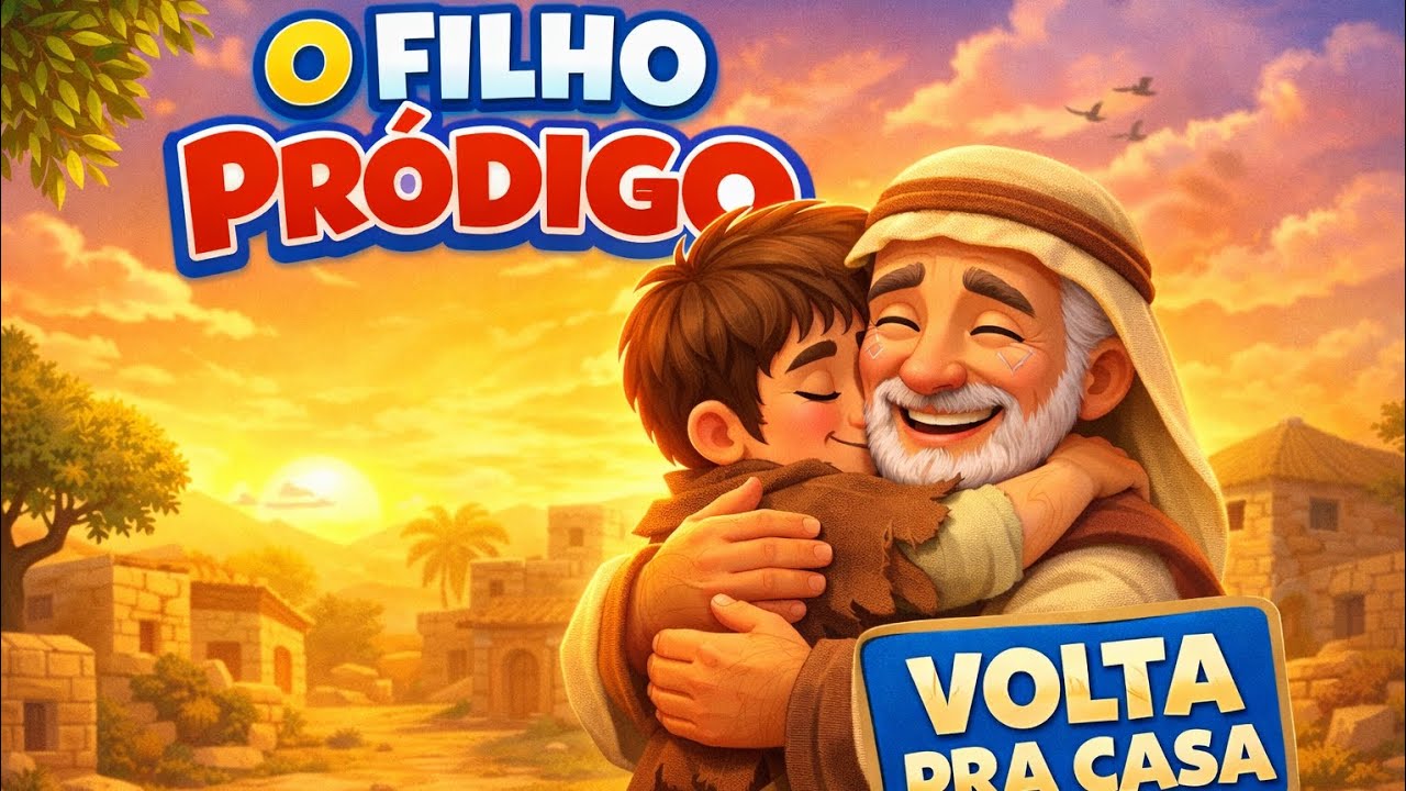 O Filho Pródigo | Música Bíblica Infantil 🎵 | Deus Sempre Perdoa