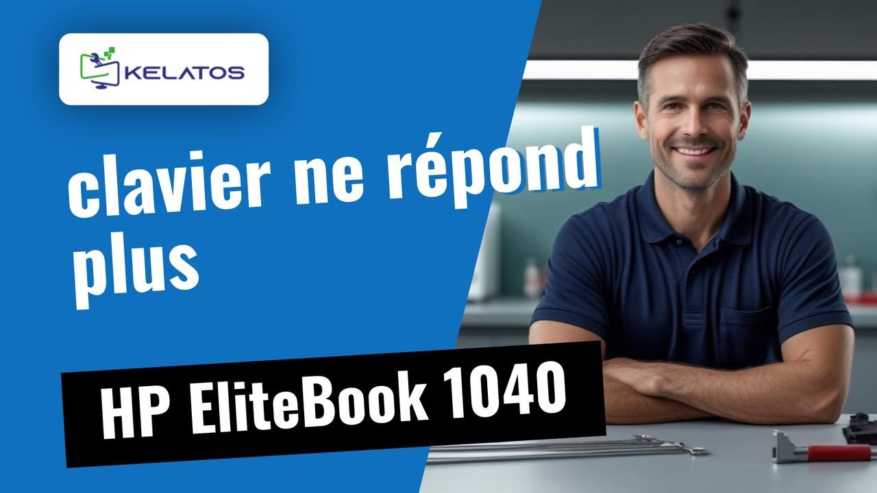 Votre HP EliteBook 1040 ne répond plus au clavier ? 🔧 Changement de clavier