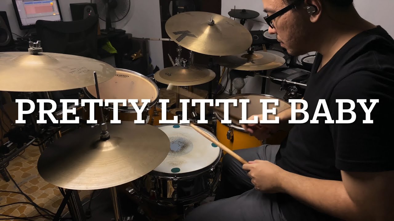 PRETTY LITTLE BABY by Connie Francis (drum cover)