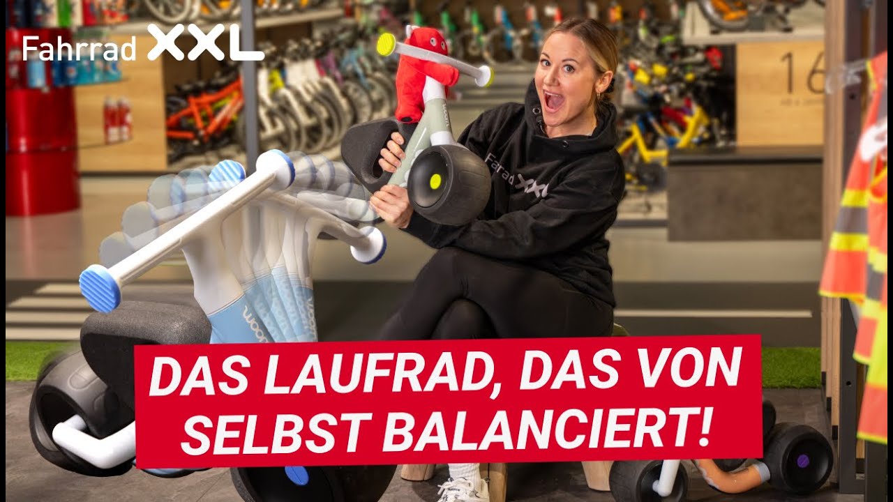 The new woom WOW balance bike: There's never been anything like it before!