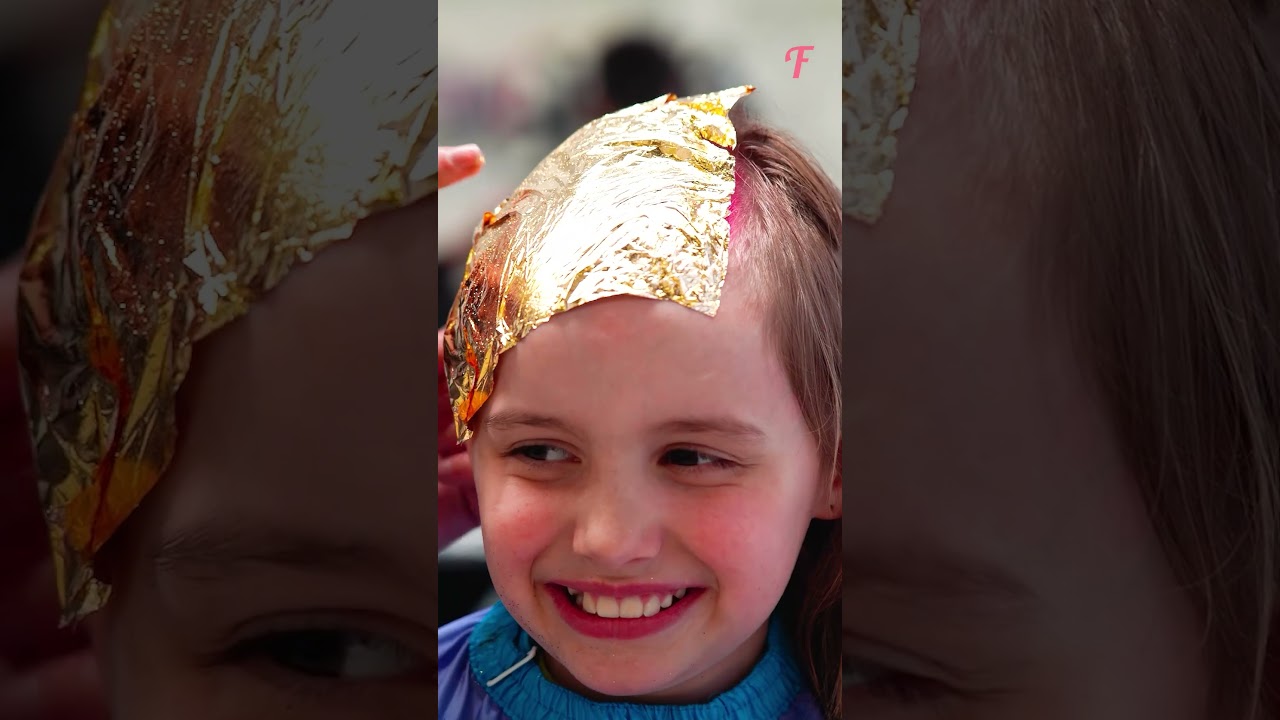 From long locks to pixie cut: girl's inspiring story #shorts