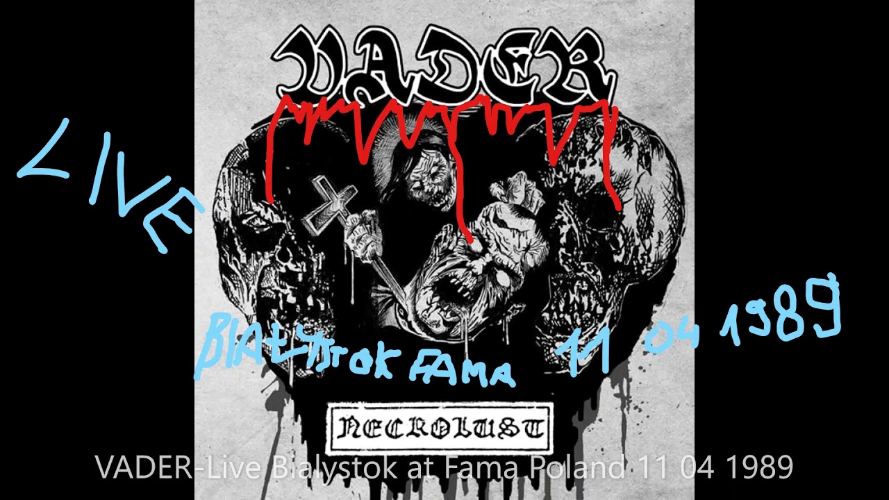 VADER-Live Bialystok at Fama Poland 11 04 1989