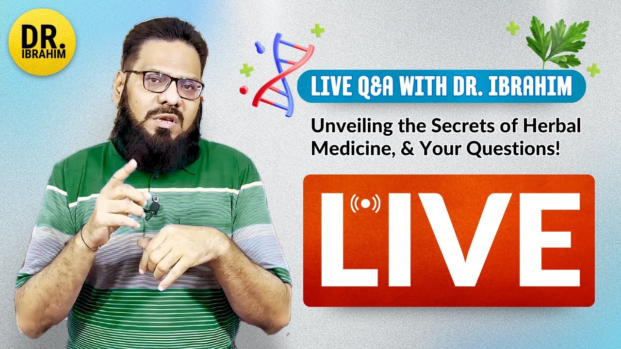 Dr. Ibrahim is LIVE! Join us 🌿