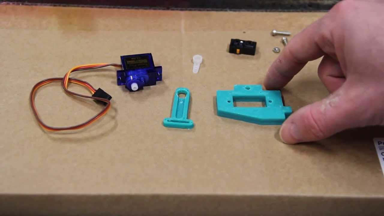 Setting up auto bed-leveling on the Makerfarm Prusa i3.  Part 1 - Hardware Assembly