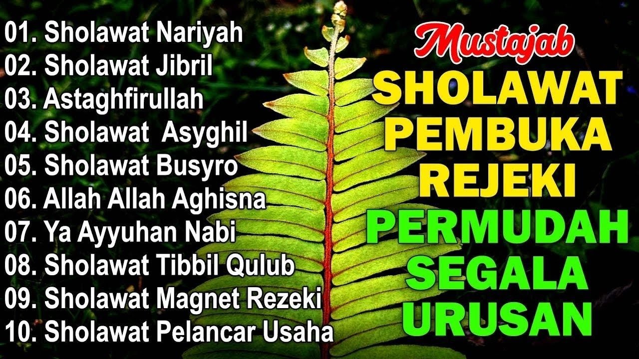 SHOLAWAT NABI TERBARU 2026 SHOLAWAT JIBRIL PENARIK REZEKI BUSYRO